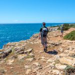 Wanderer Menorca Wandern Kueste