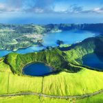 Sete Cidades Vulkansee, Azoren Portugal