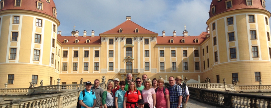 Reisegruppe aus Hessen zu Besuch in Dresden